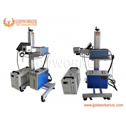 N95 mask laser marking machine 5W UV laser flying marking machine