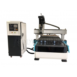 GW-1325 / 2030 heavy duty ATC woodworking machine, high configuration multi atc cnc router/cnc 3d cutting machine; 8pcs ATC wood working cnc machine