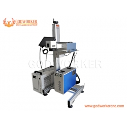 N95 mask laser marking machine 5W UV laser flying marking machine