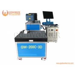 Large size Dynamic focusing CO2 laser marking machine for cutting paper card