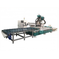 GW-1325 Nesting furniture CNC Router Machine with Automatic Loading/Unloading System