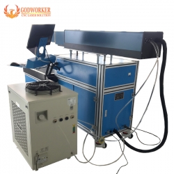 Large size Dynamic focusing CO2 laser marking machine for cutting paper card