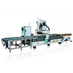 GW-1325 Nesting furniture CNC Router Machine with Automatic Loading/Unloading System