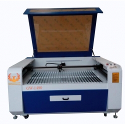 GW-1490 wood acrylic laser engraving cutting machine, wine box laser engraving machine, leather shoe laser cutting machine