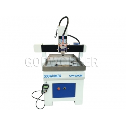 GW-6090 mini 3d wood carving cnc router ,homemade woodworking machines,cnc router 6090 rack and pinion