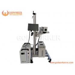 N95 mask laser marking machine 5W UV laser flying marking machine