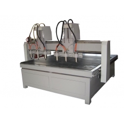 GW-1325 Multi heads woodworking cnc router / CNC multi-head engraving machine